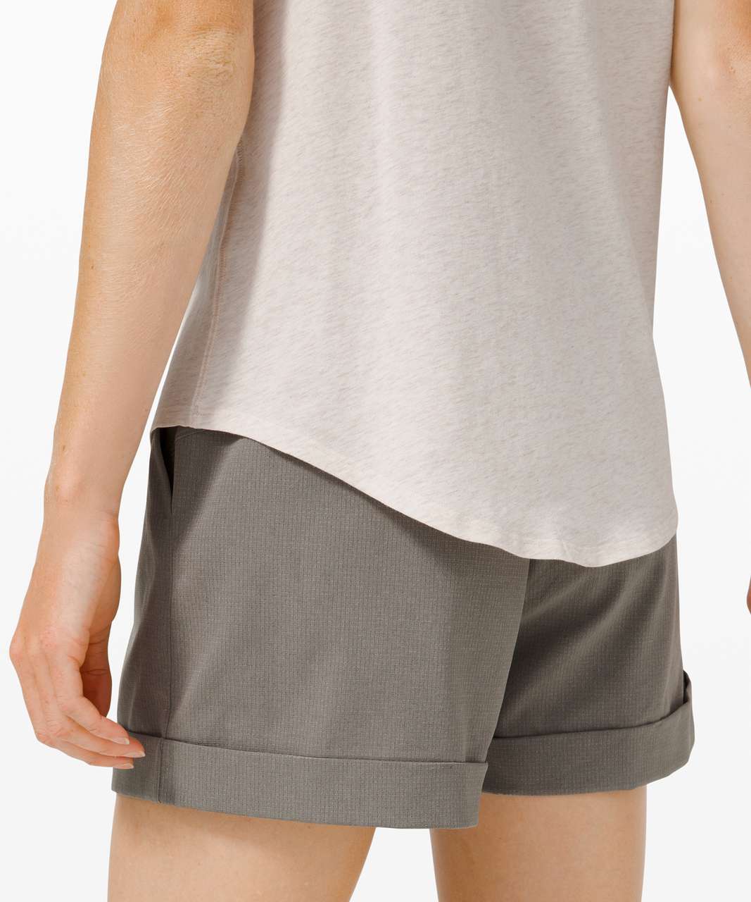 Lululemon Love Crew III - Heathered Silk Rose