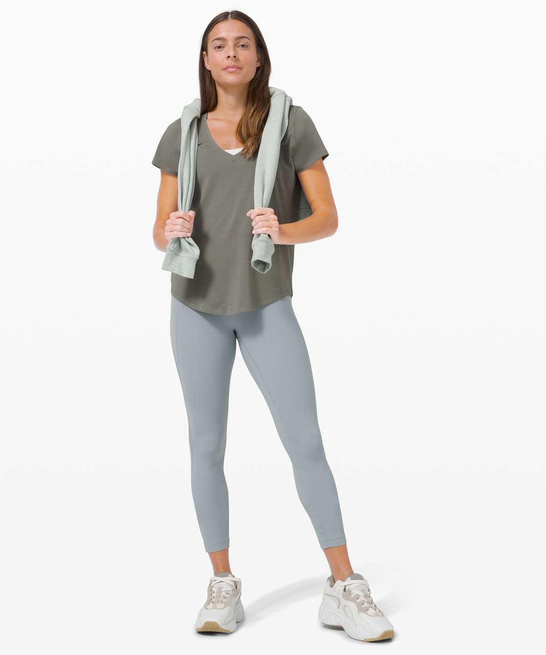 Lululemon Love Tee V - Grey Sage (First Release)