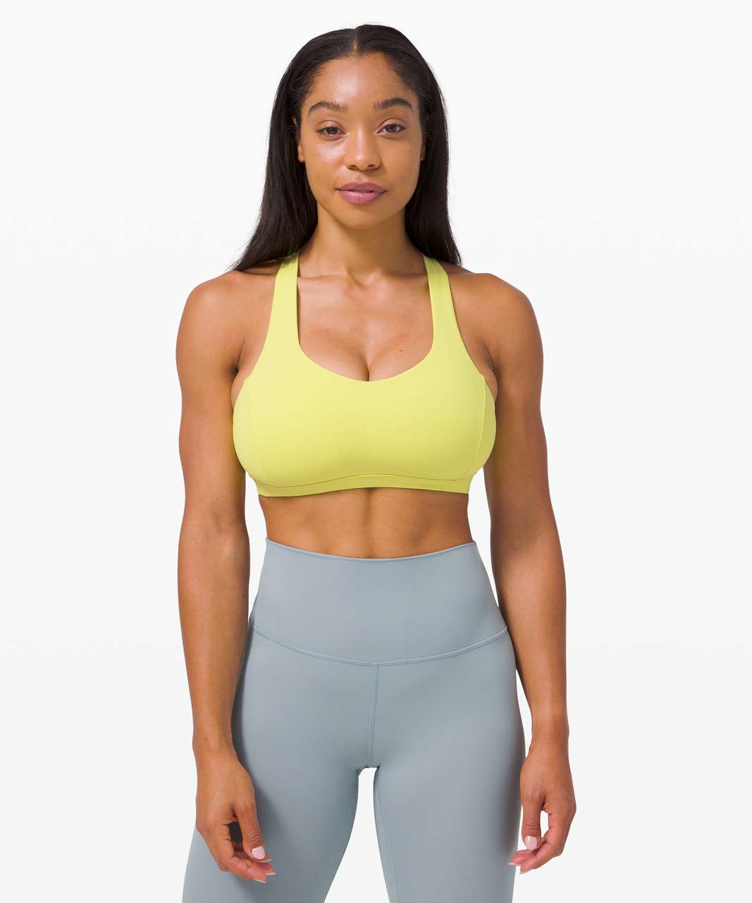 Lululemon Free To Be Serene Bra *Light Support, C/D Cup - Lemon Vibe