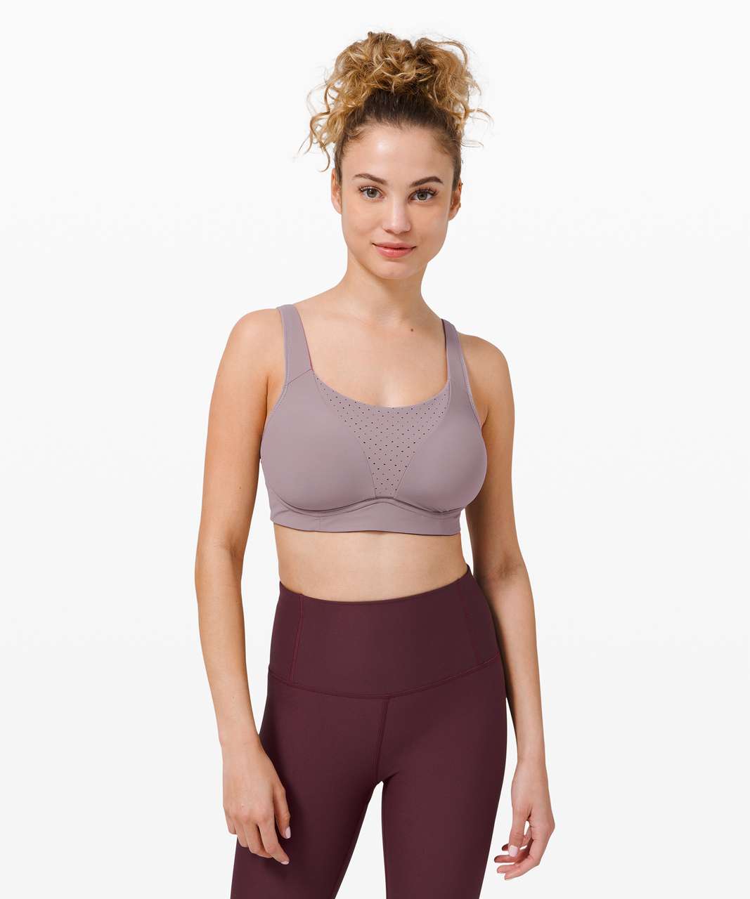 Lululemon Enlite Bra Weave *High Support, A–E Cups (Online Only) - Cassis -  lulu fanatics