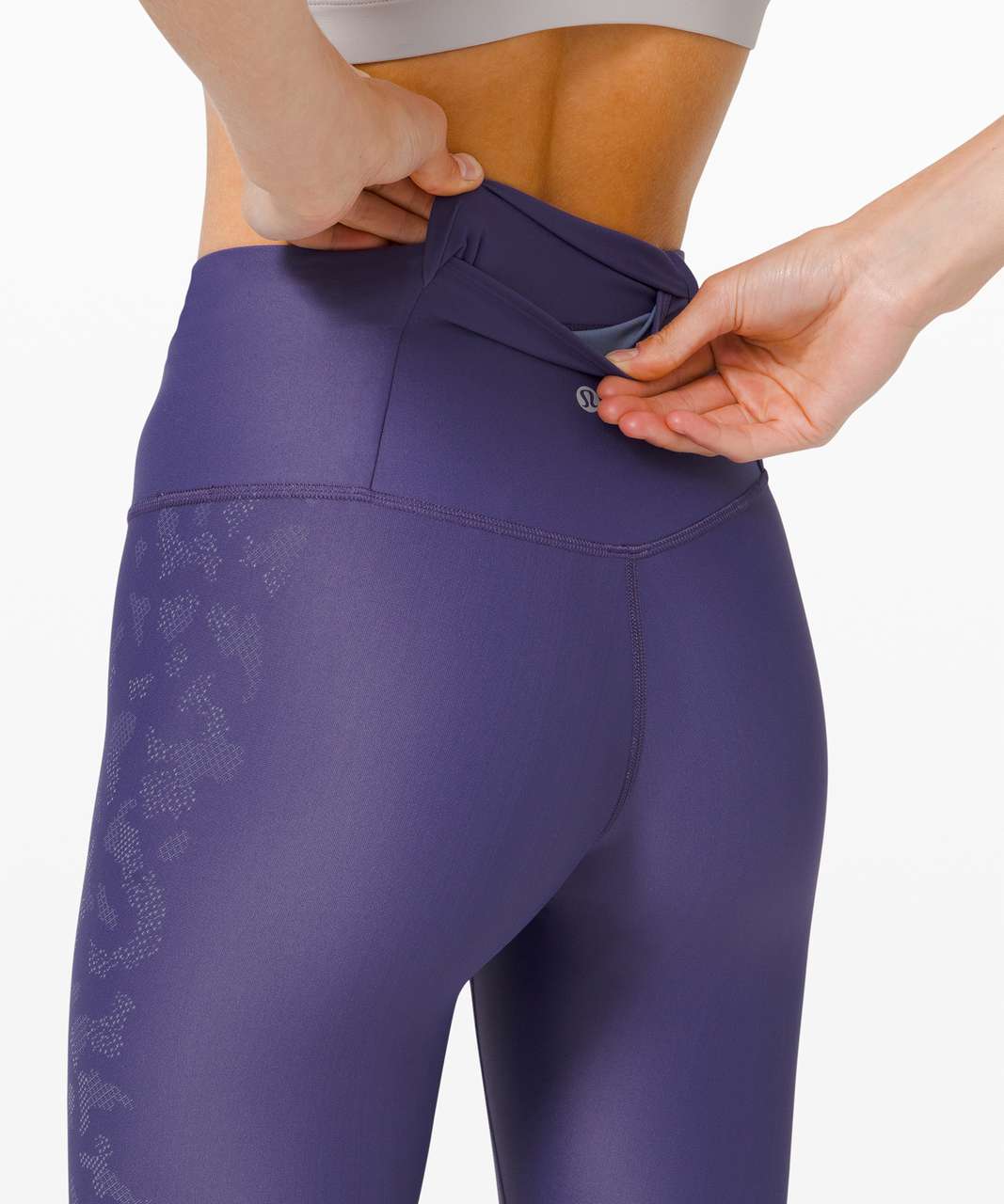 Lululemon Mapped Out High Rise Tight 28" *Camo - Midnight Orchid / Peri Purple