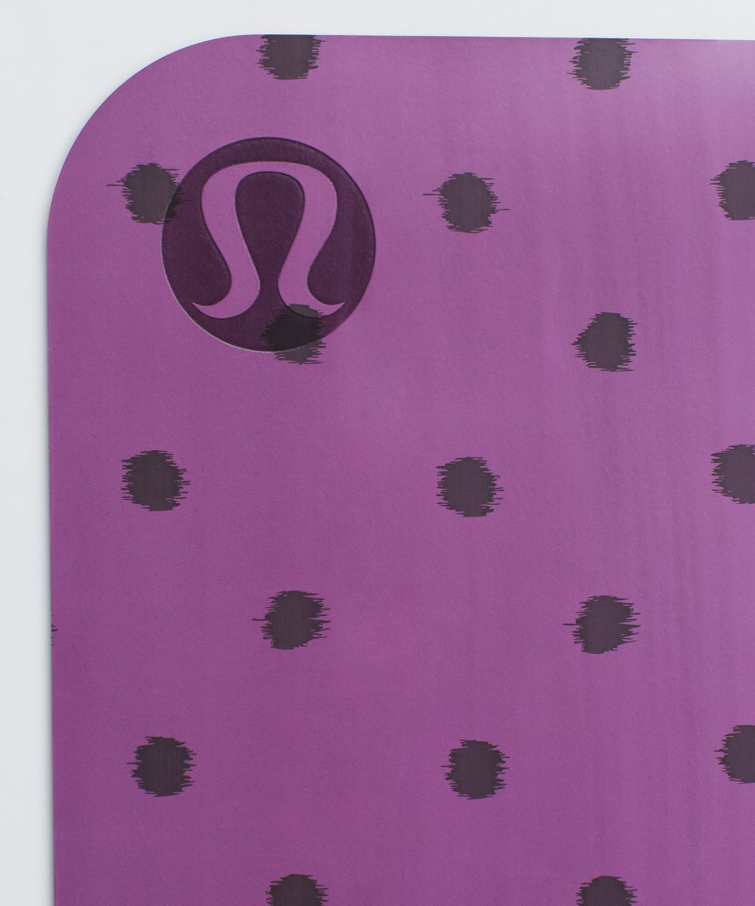 Lululemon The Reversible Mat 3mm - Simply Ghost Dot Black Ultra Violet / Deep Coal