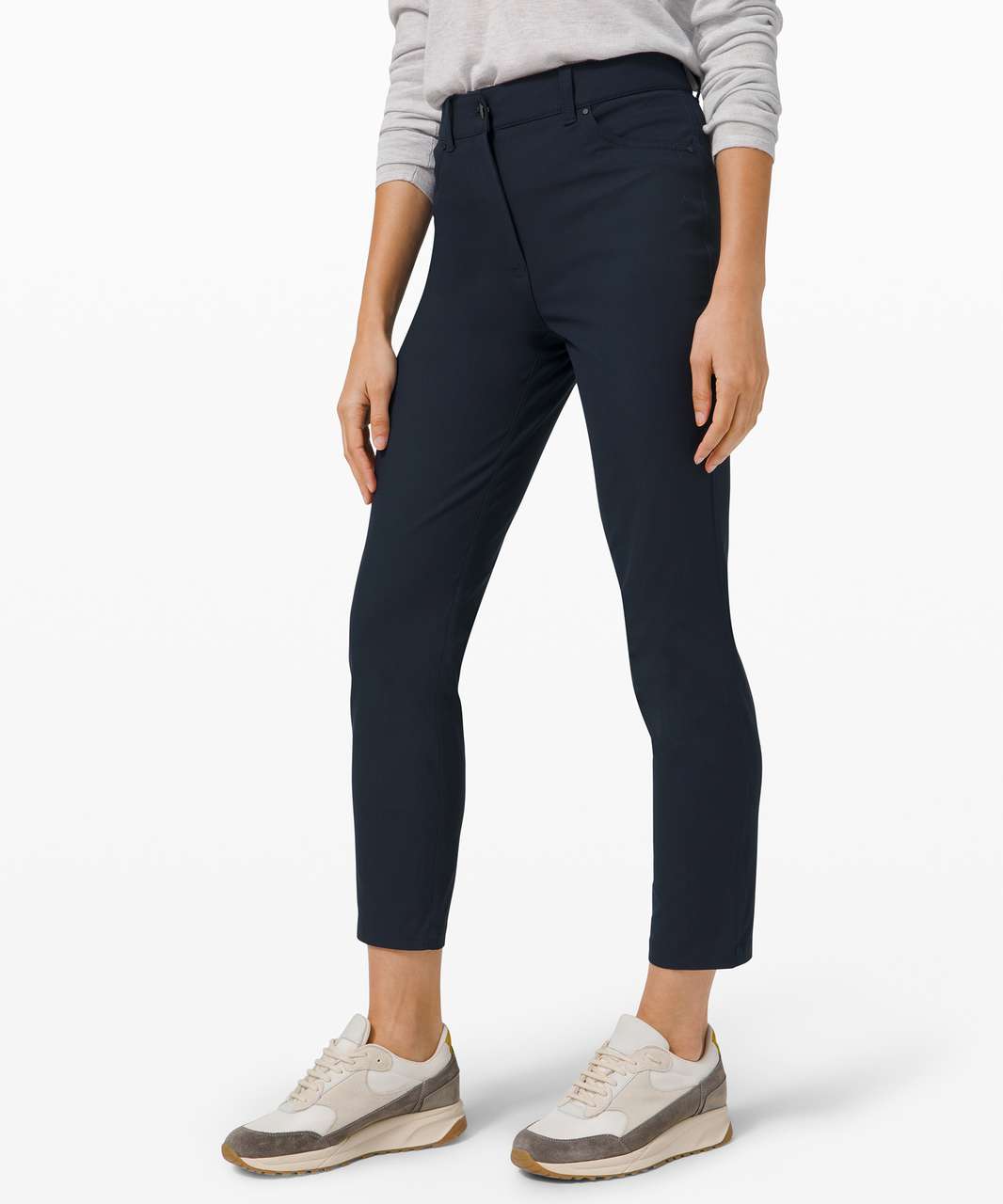 Navy Sports Leggings For Women