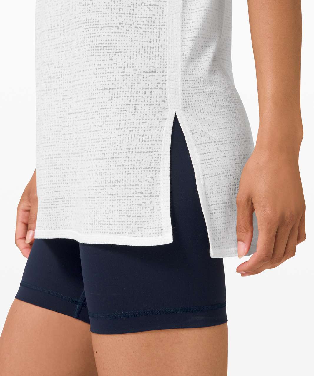 Lululemon Uncovered Tall Tank - White