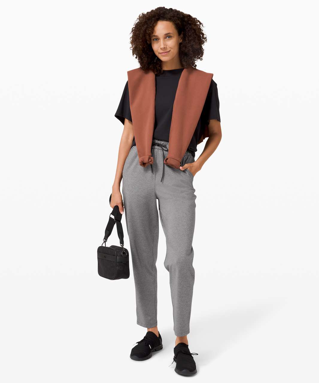 Lululemon Keep Moving Pant - Graphite Grey - lulu fanatics