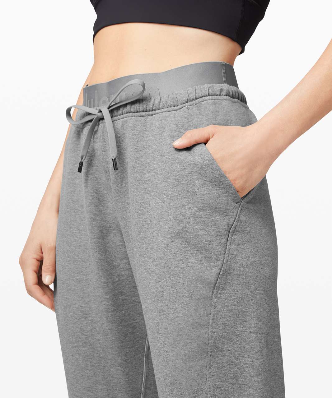 Lululemon Refreshed Routine Jogger - Heathered Core Medium Grey