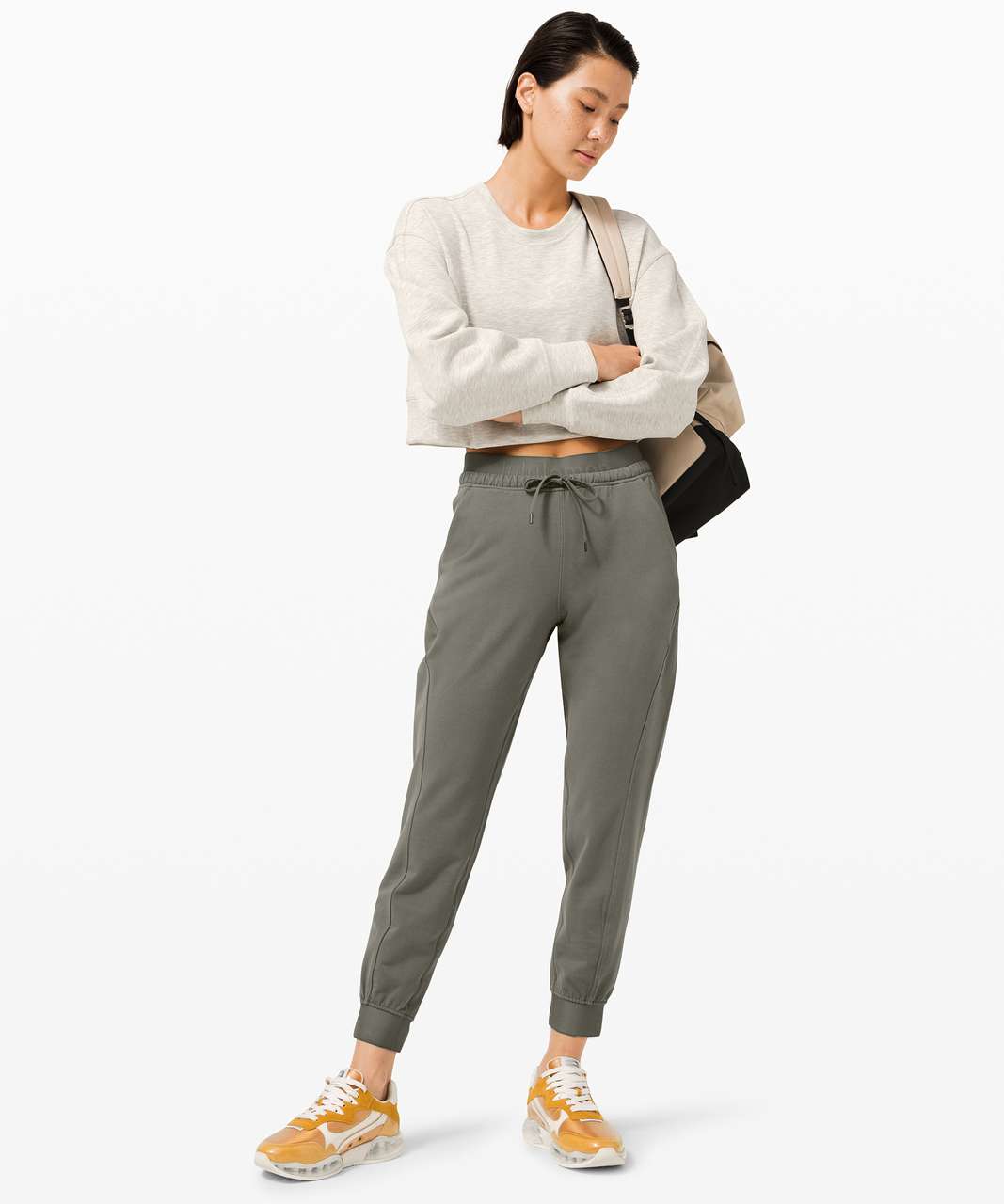 Lululemon Soft Ambitions High Rise Jogger - Grey Sage - lulu fanatics