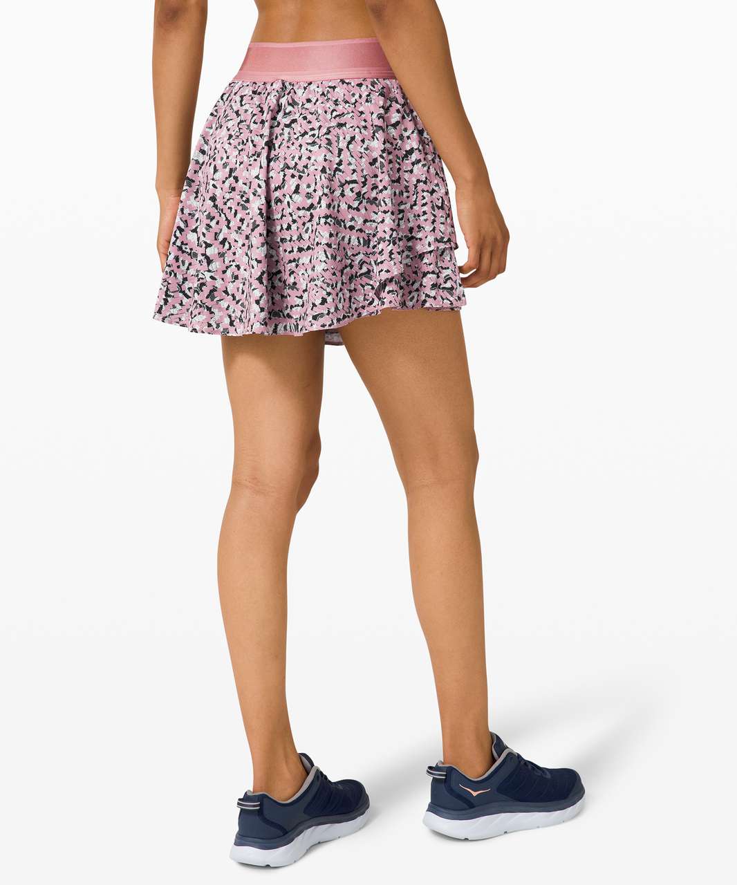Lululemon Court Rival High Rise Skirt Tall - Pace Lace Rose Mauve Multi