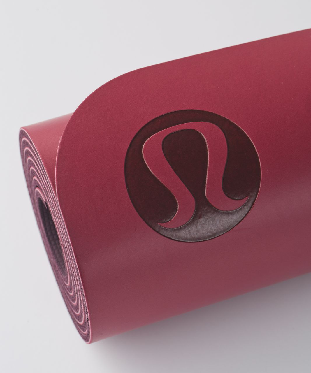 Lululemon The Reversible Mat 5mm - Cranberry / Bordeaux Drama