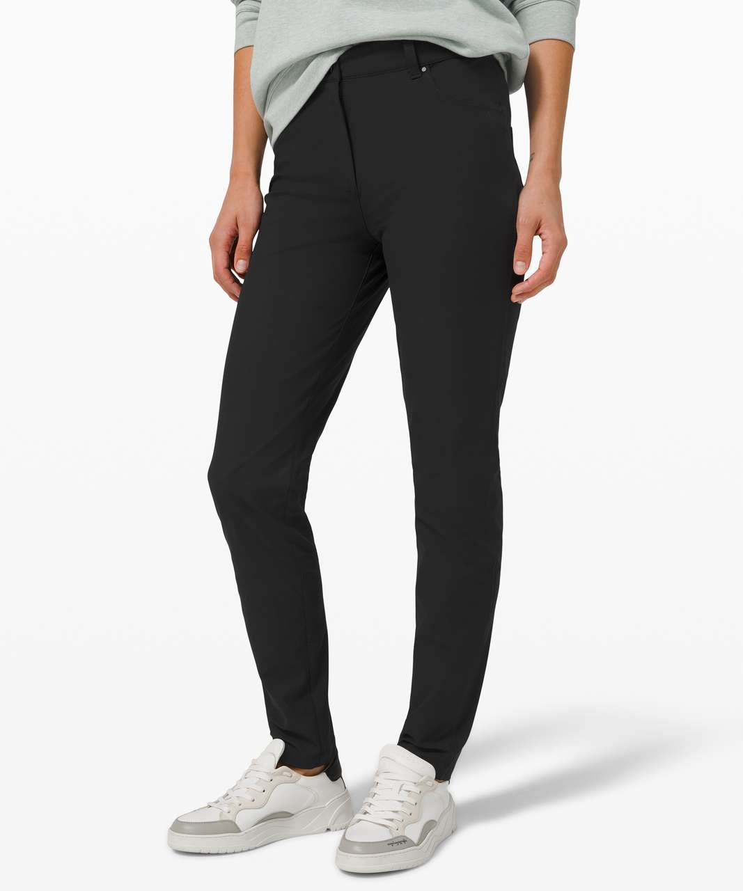 City Sleek Slim-Fit 5 Pocket High-Rise Pant