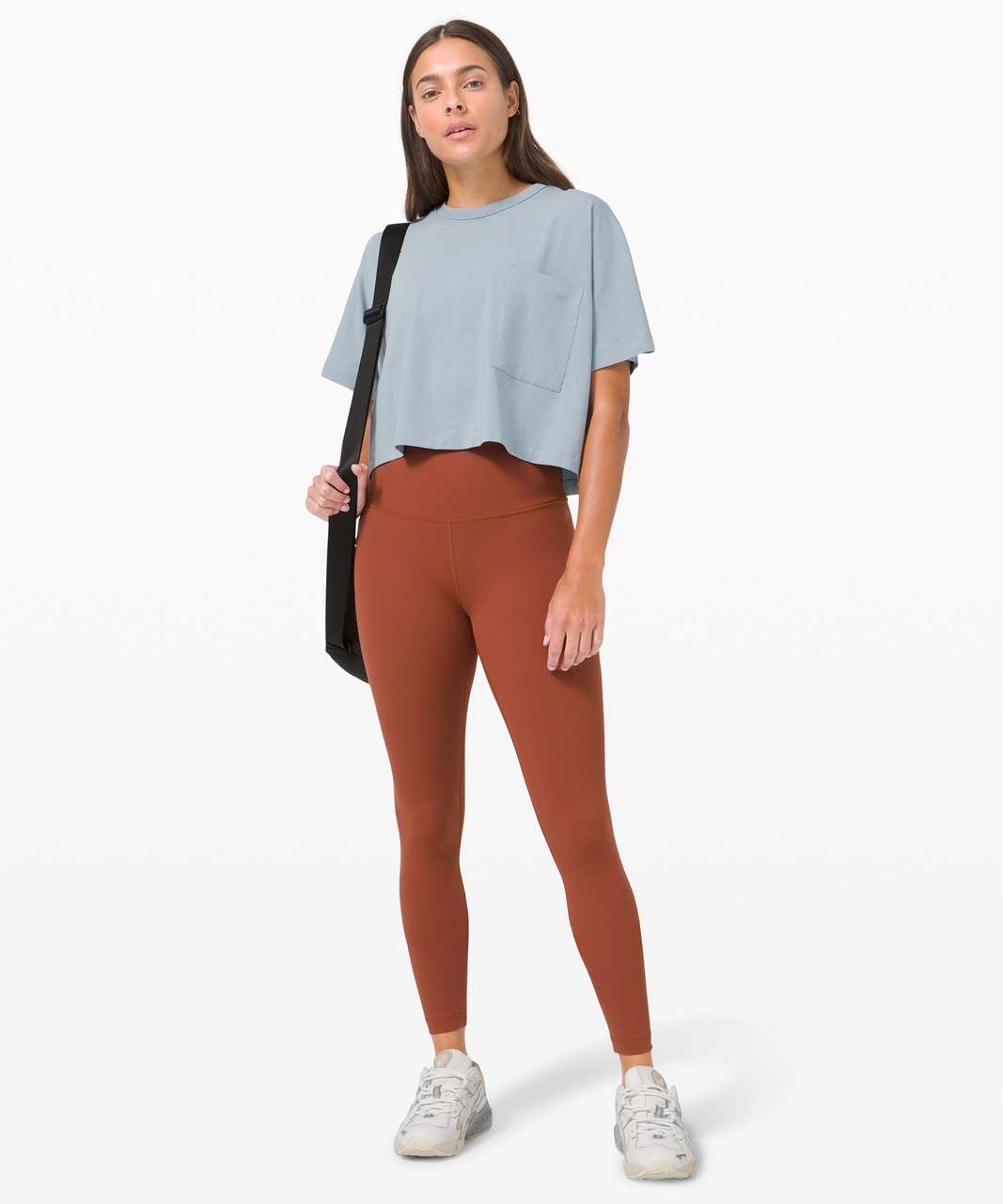 Lululemon Check the Box Short Sleeve - Chambray