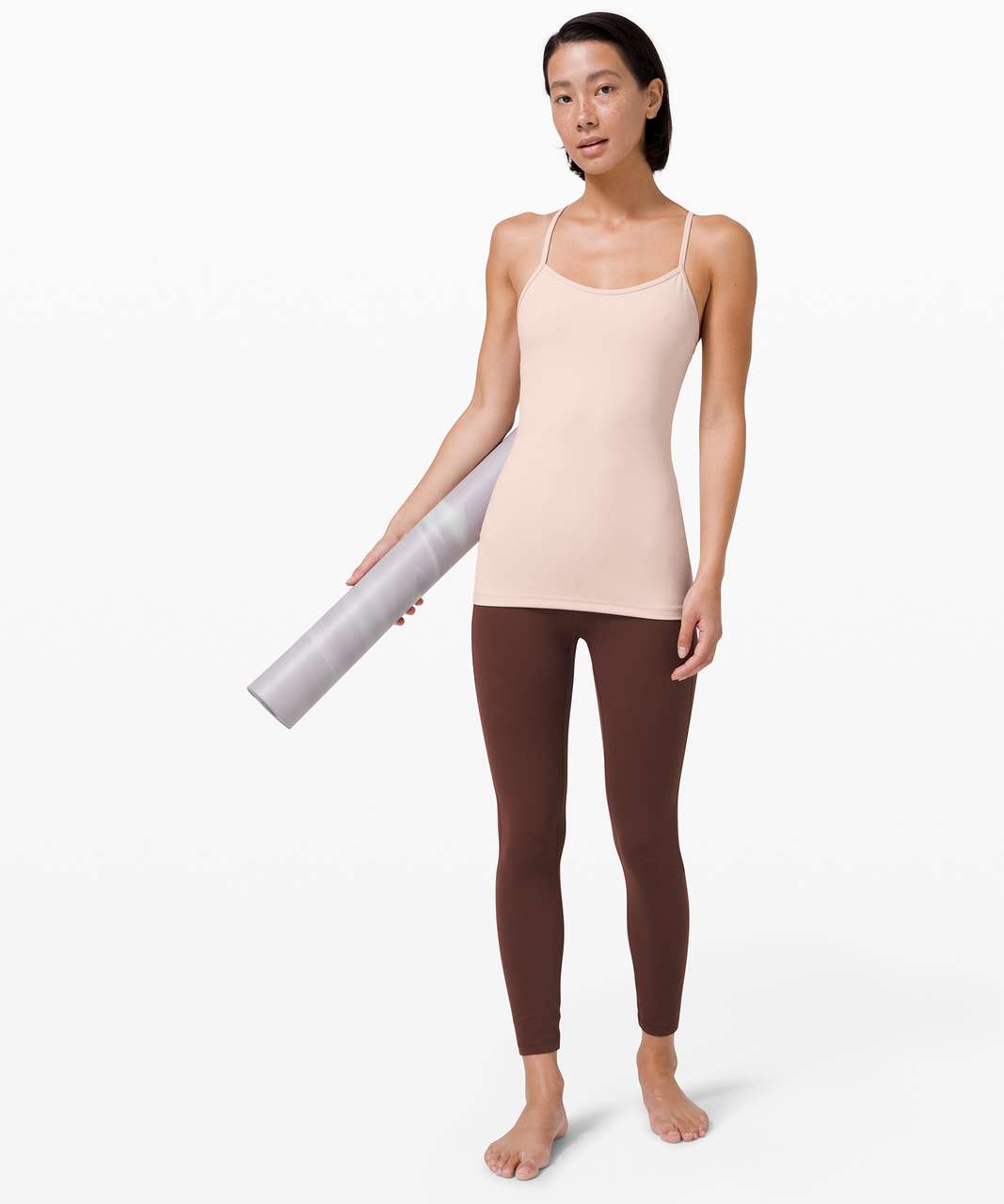 Lululemon Power Y Tank *Everlux - Silk Rose