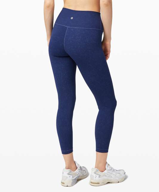 Lululemon Wunder Under High-Rise 7/8 Tight *Full-On Luxtreme 25 - True  Navy - lulu fanatics