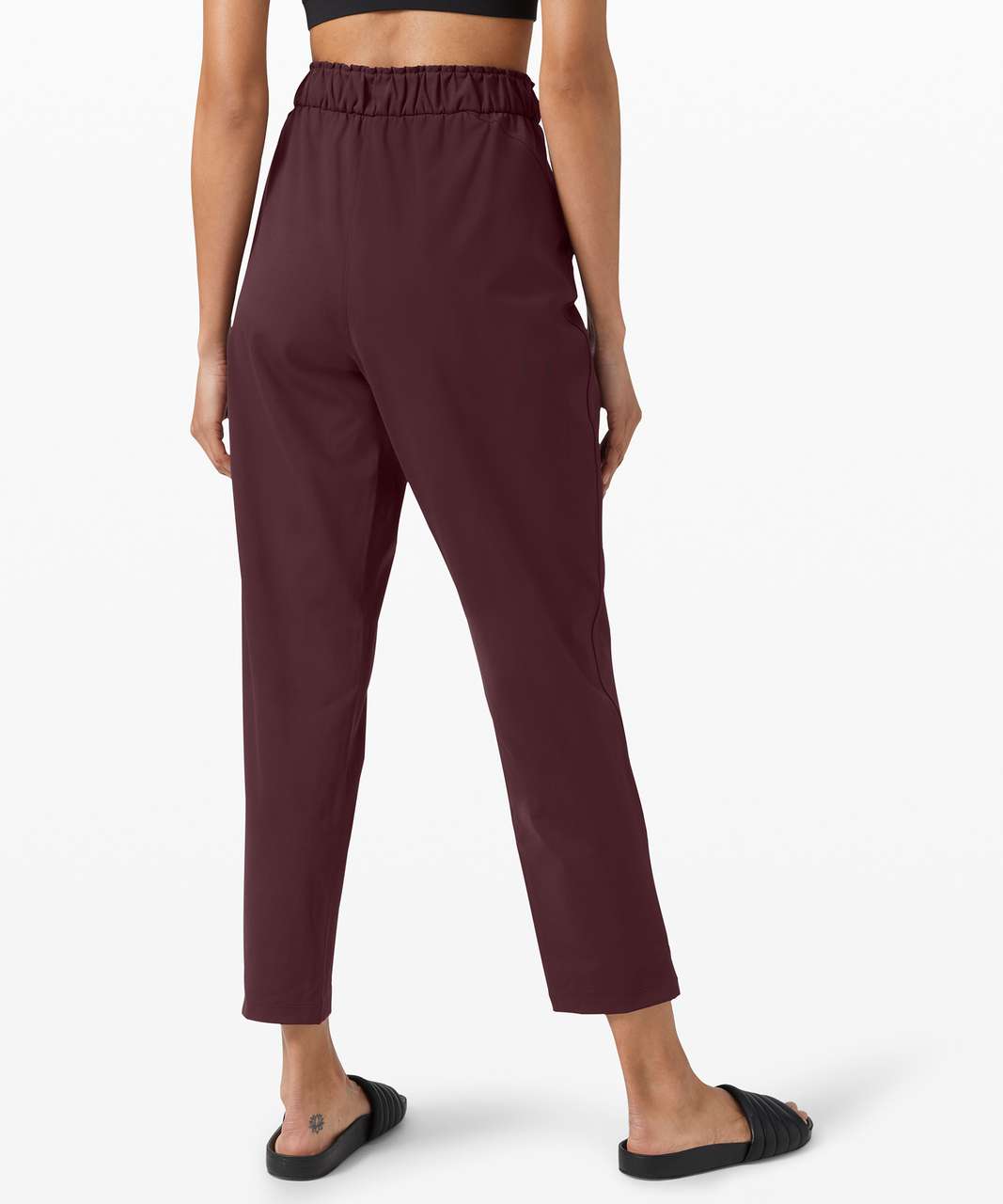 Lululemon Keep Moving Pant 7/8 High-Rise - Cassis