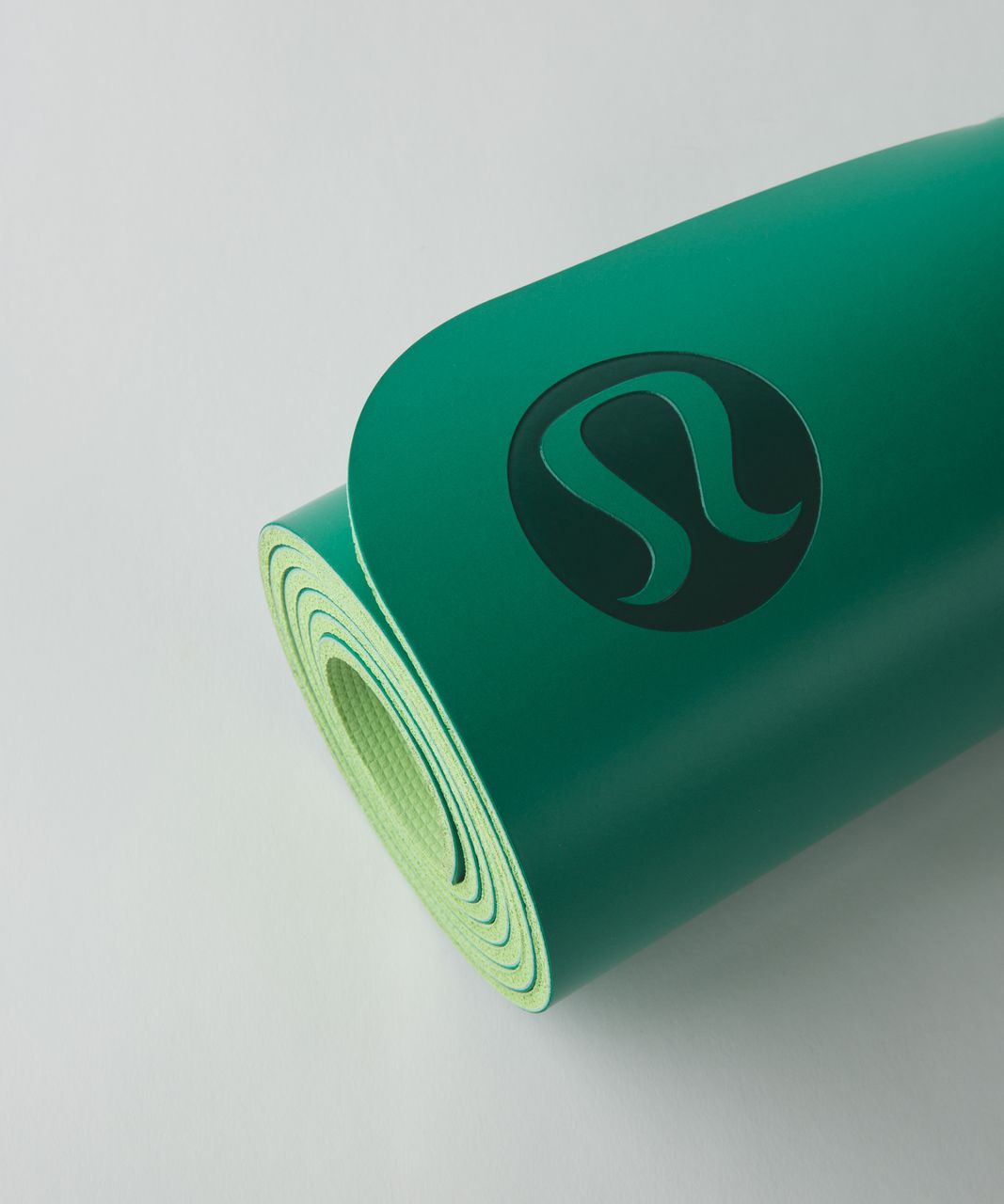 Lululemon The Reversible Mat 5mm - Jungle / Clear Mint