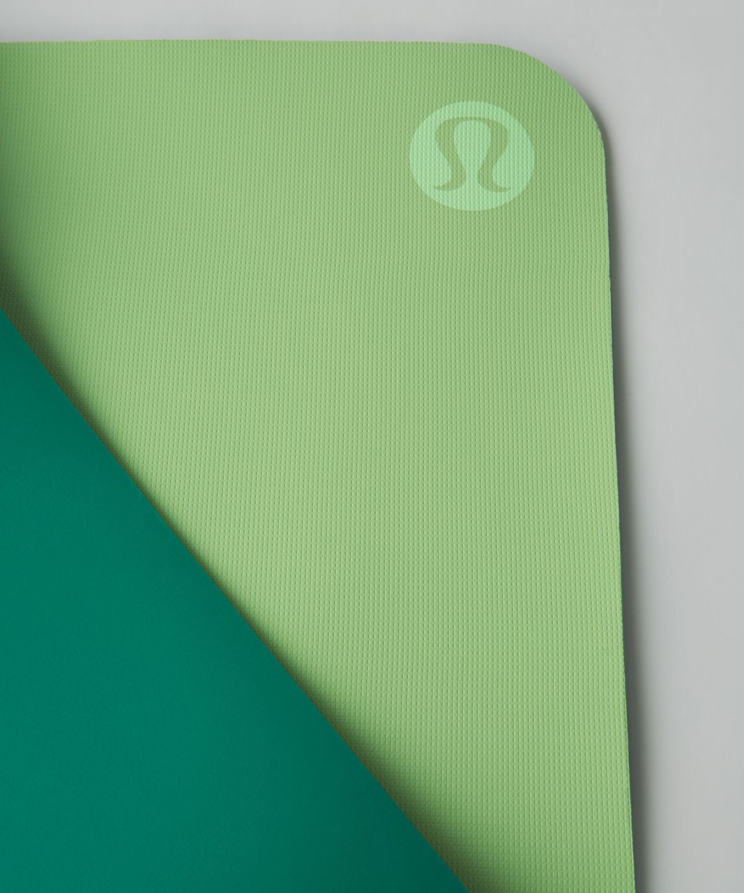 Lululemon The Reversible Mat 5mm - Jungle / Clear Mint - lulu fanatics