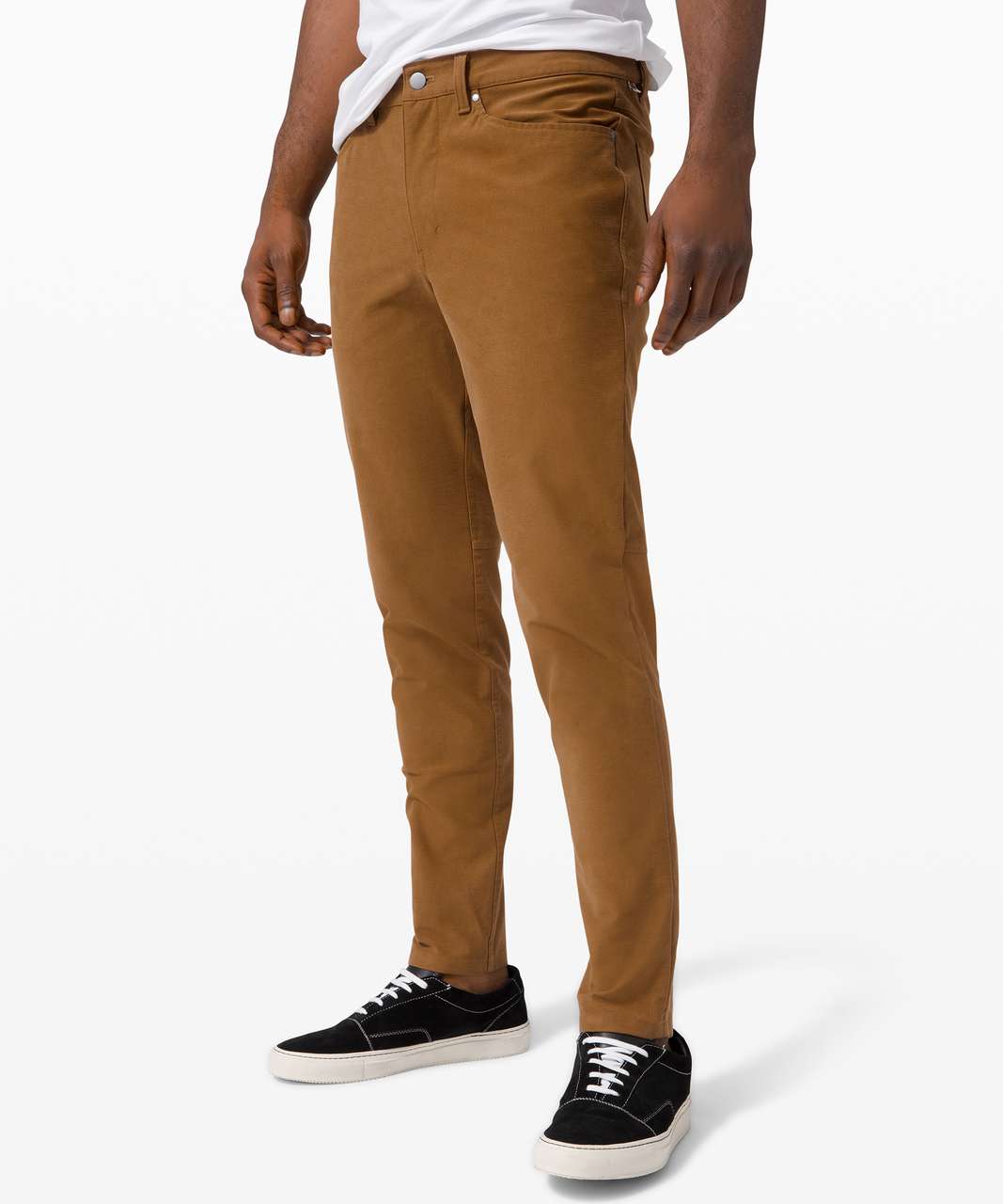 lululemon ABC SLIM-FIT 5 POCKET 81CM - Outdoor trousers - dark brown -  Zalando.de