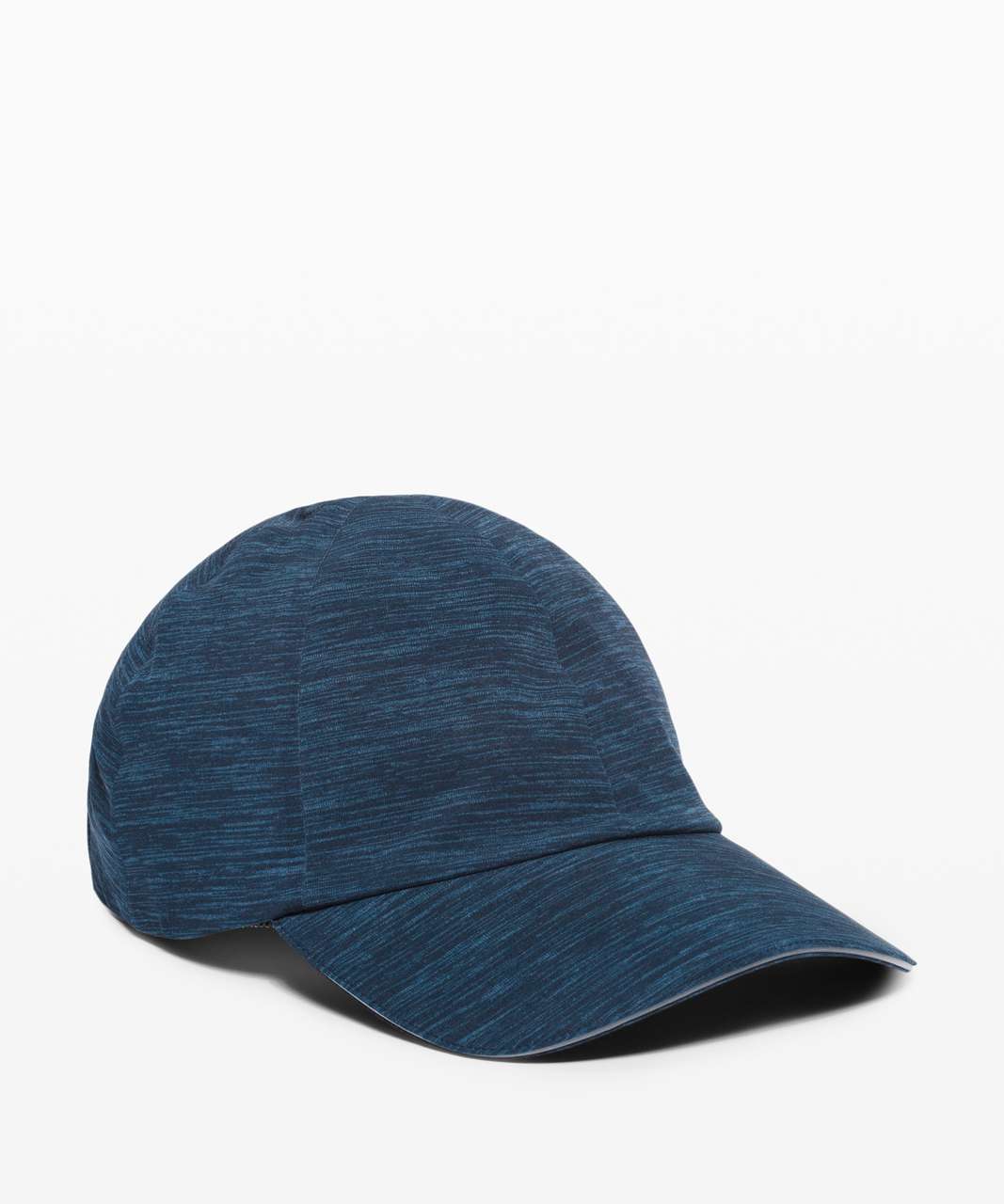 Lululemon Fast and Free Mens Run Hat - Heather Allover Iron Blue True Navy