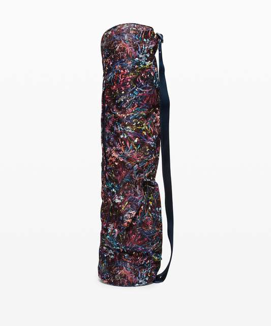 Lululemon Yoga mat carrier bag with shoulder strap black