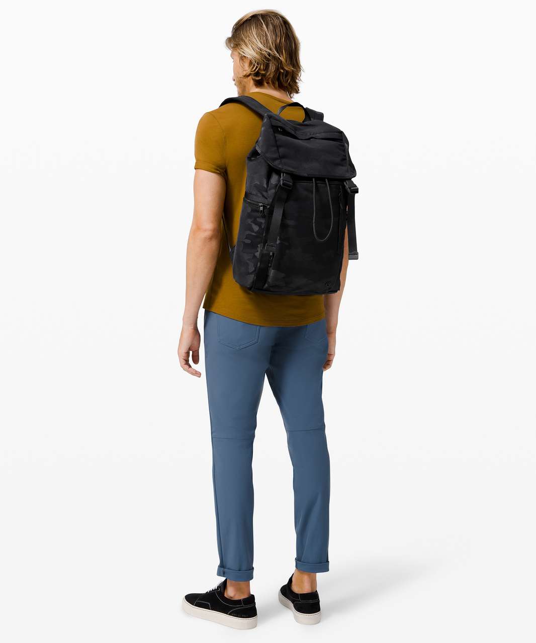 Lululemon Command The Day Backpack *24L - Heritage Camo Jacquard Max Black Graphite Grey