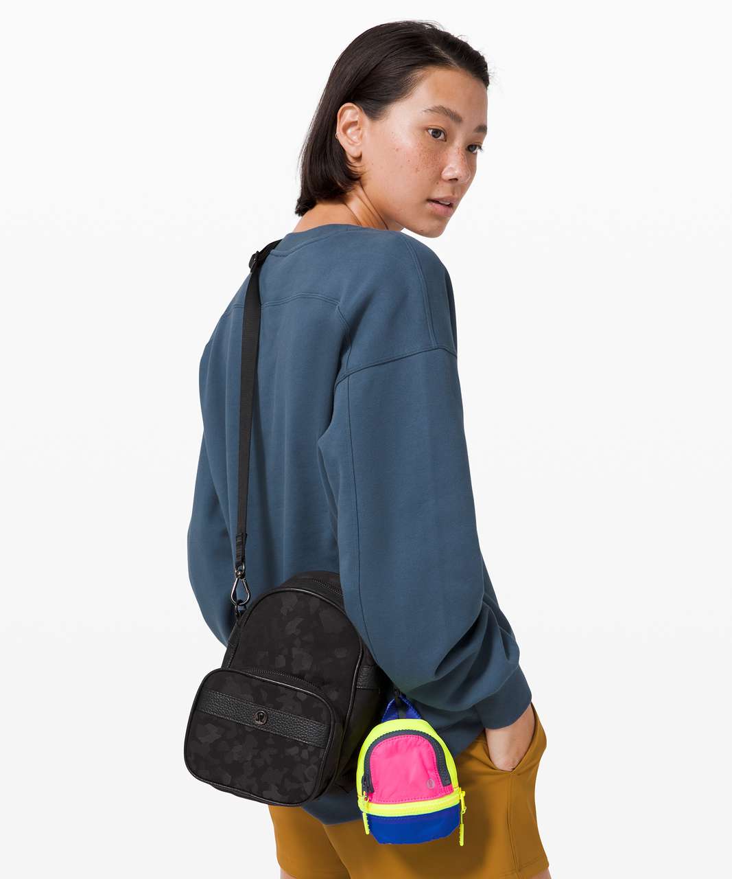 Lululemon City Adventurer Backpack *Nano - Pink Highlight / Cerulean Blue / Highlight Yellow