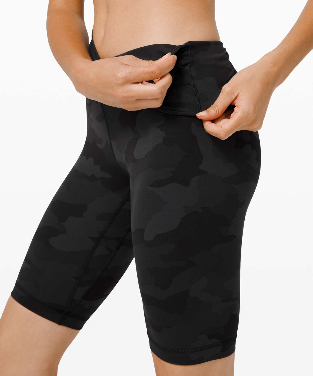 Lululemon Align Super High Rise Short *10" - Heritage 365 Camo Deep Coal Multi