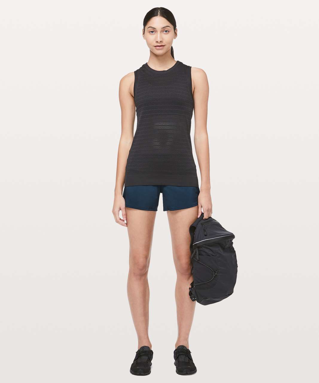 Lululemon Run Times Short II 4" - True Navy