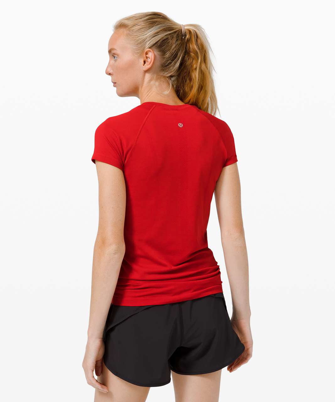 Lululemon New Year Swiftly Tech Long Sleeve Shirt 2.0 - Dark Red / Dark Red  - lulu fanatics