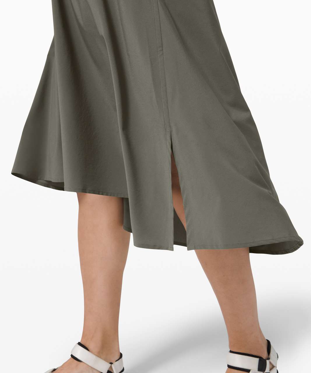 Lululemon Time to Flounce Skirt - Grey Sage