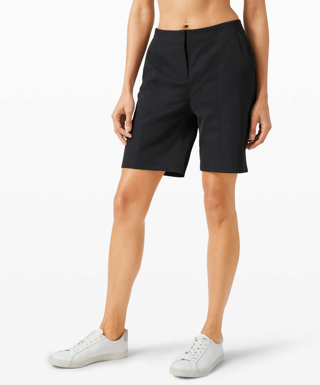 Lululemon In Power Mid Rise Short 8" - Black