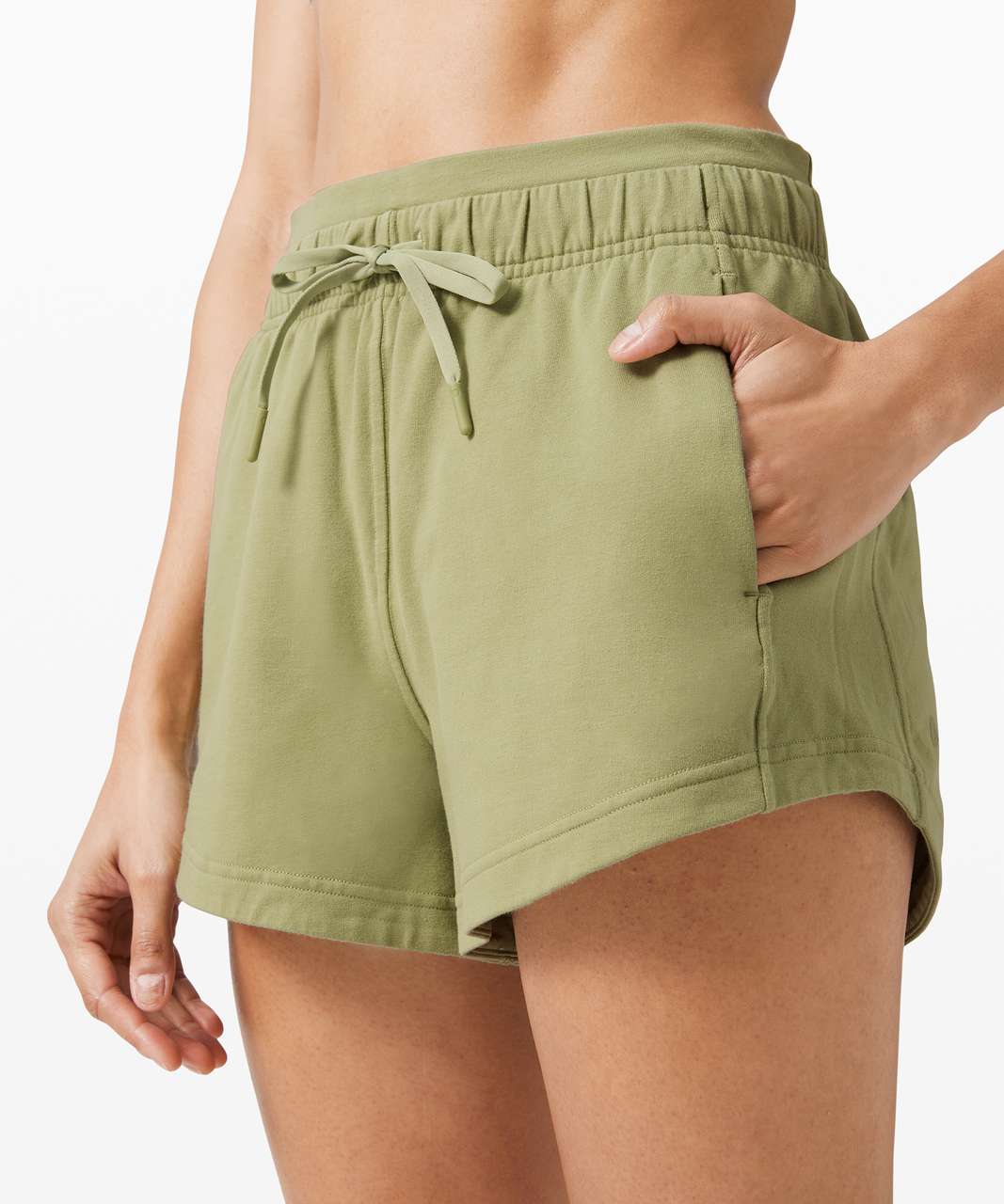 Lululemon Inner Glow Short 3" *Terry - Vista Green