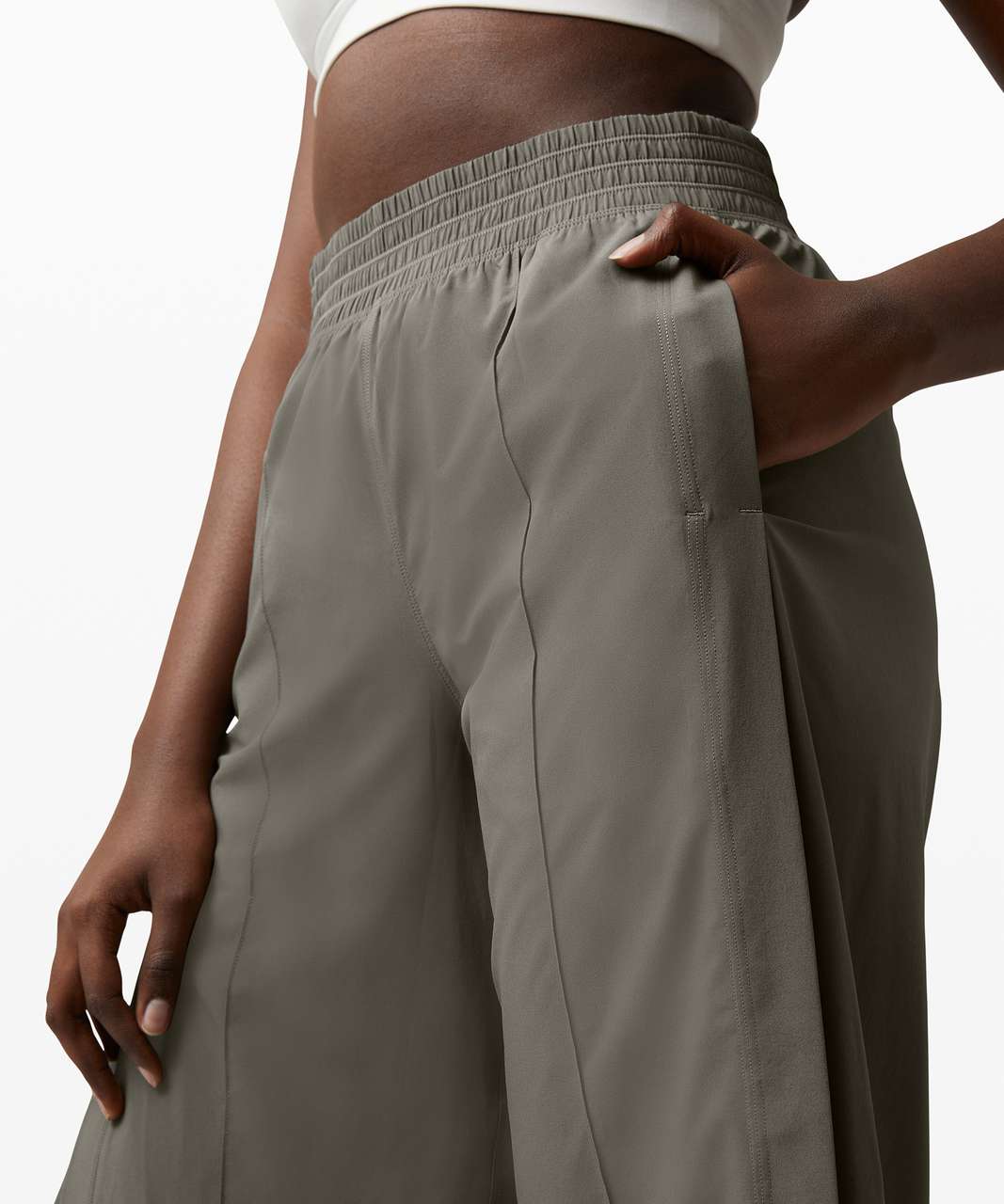 Lululemon Wanderer Culotte - Grey Sage