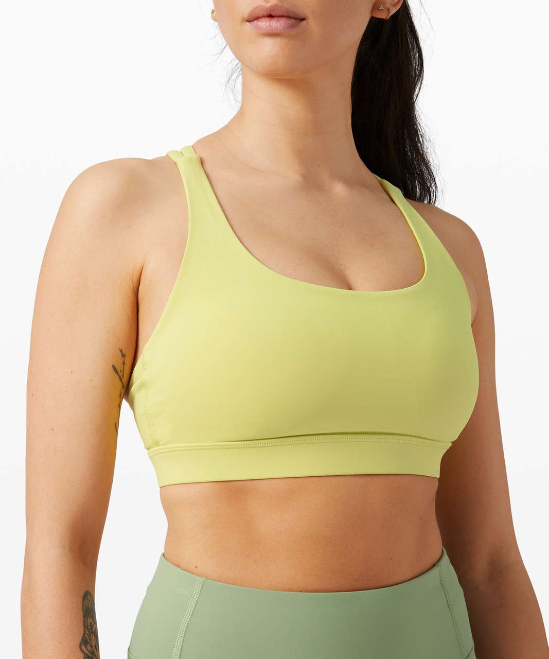 Lululemon Free to Be Serene Jacquard Bra *Light Support, C/D Cup - Pink  Peony - lulu fanatics