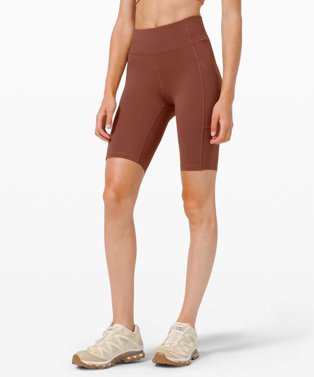 Lululemon Invigorate High-Rise Short 10" - Ancient Copper