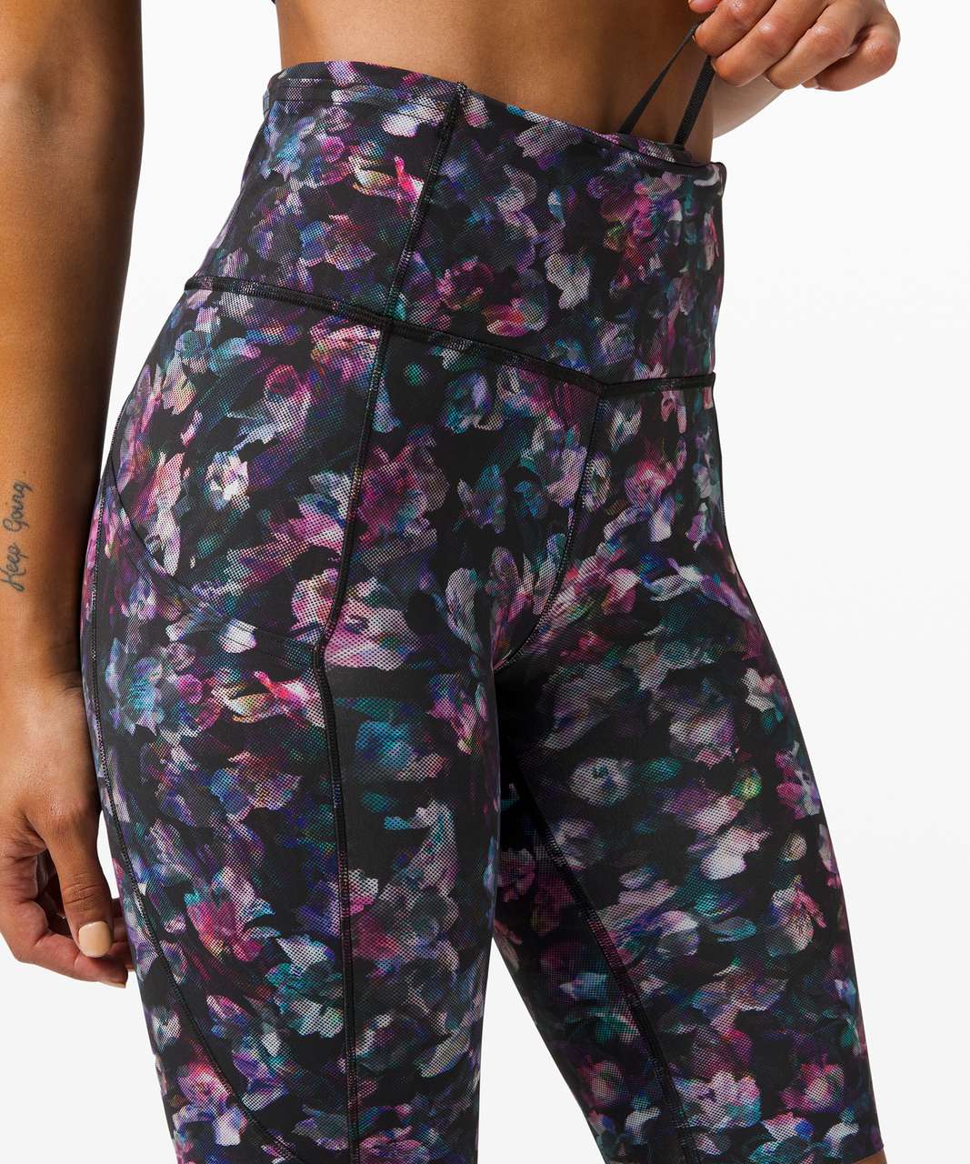 Lululemon Fast And Free Short 10" *Non-Reflective - Activate Floral Multi