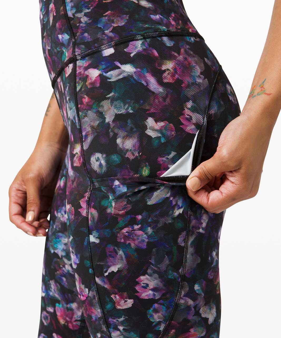 Lululemon Fast And Free Short 10" *Non-Reflective - Activate Floral Multi