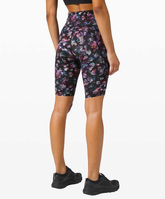 Lululemon Fast And Free Short 10 *Non-Reflective - Incognito Camo Multi  Gator Green - lulu fanatics