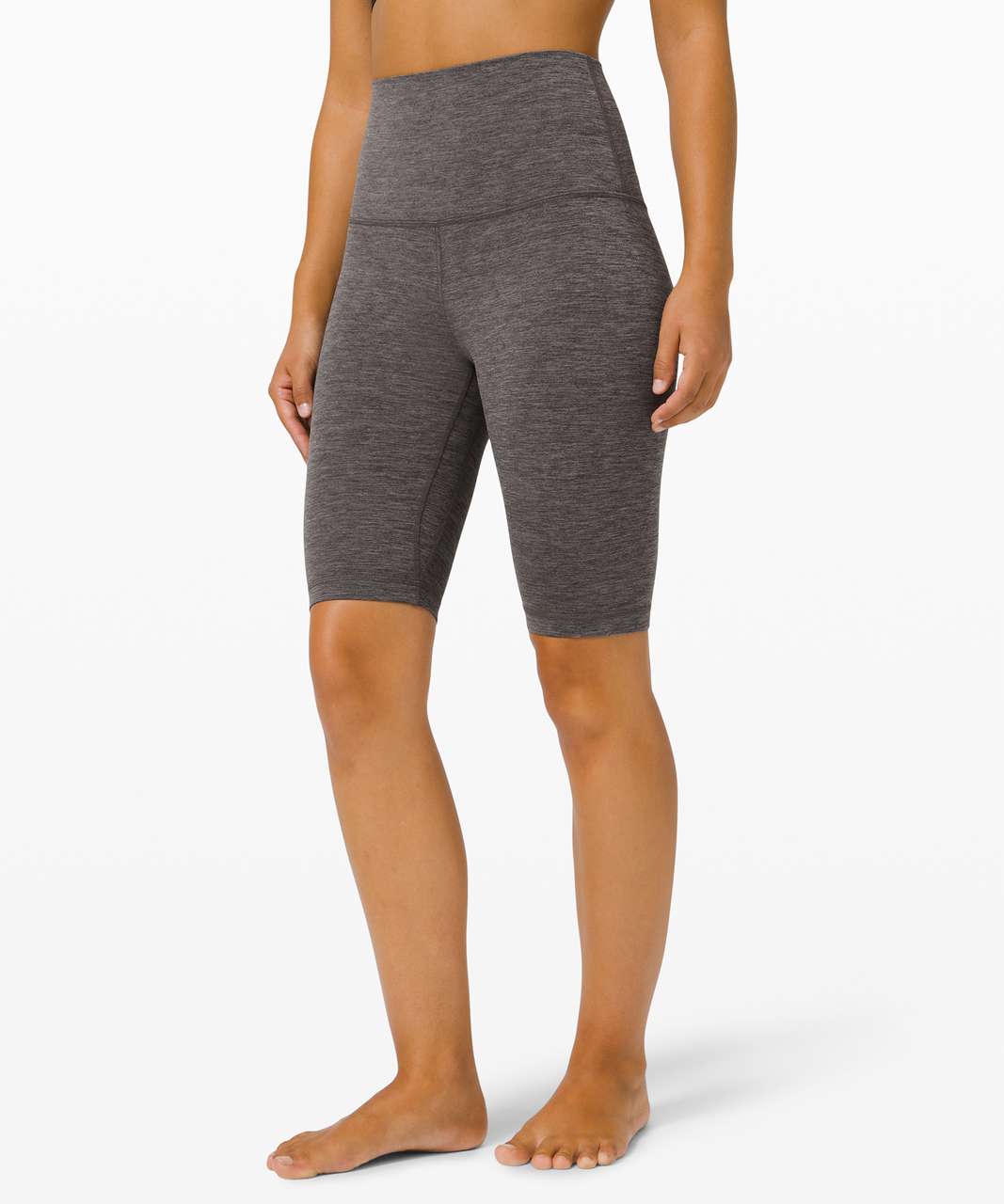 Lululemon Align High-Rise Short 8 *Logo - Black - lulu fanatics