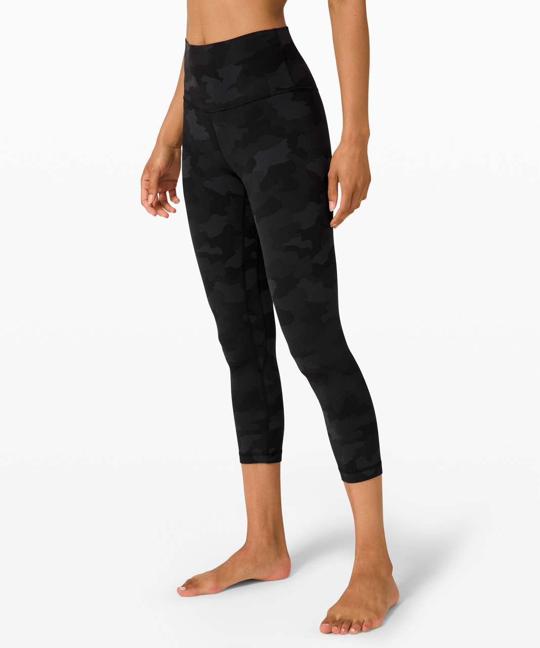 Lululemon Align Crop *21 - Heritage 365 Camo Deep Coal Multi