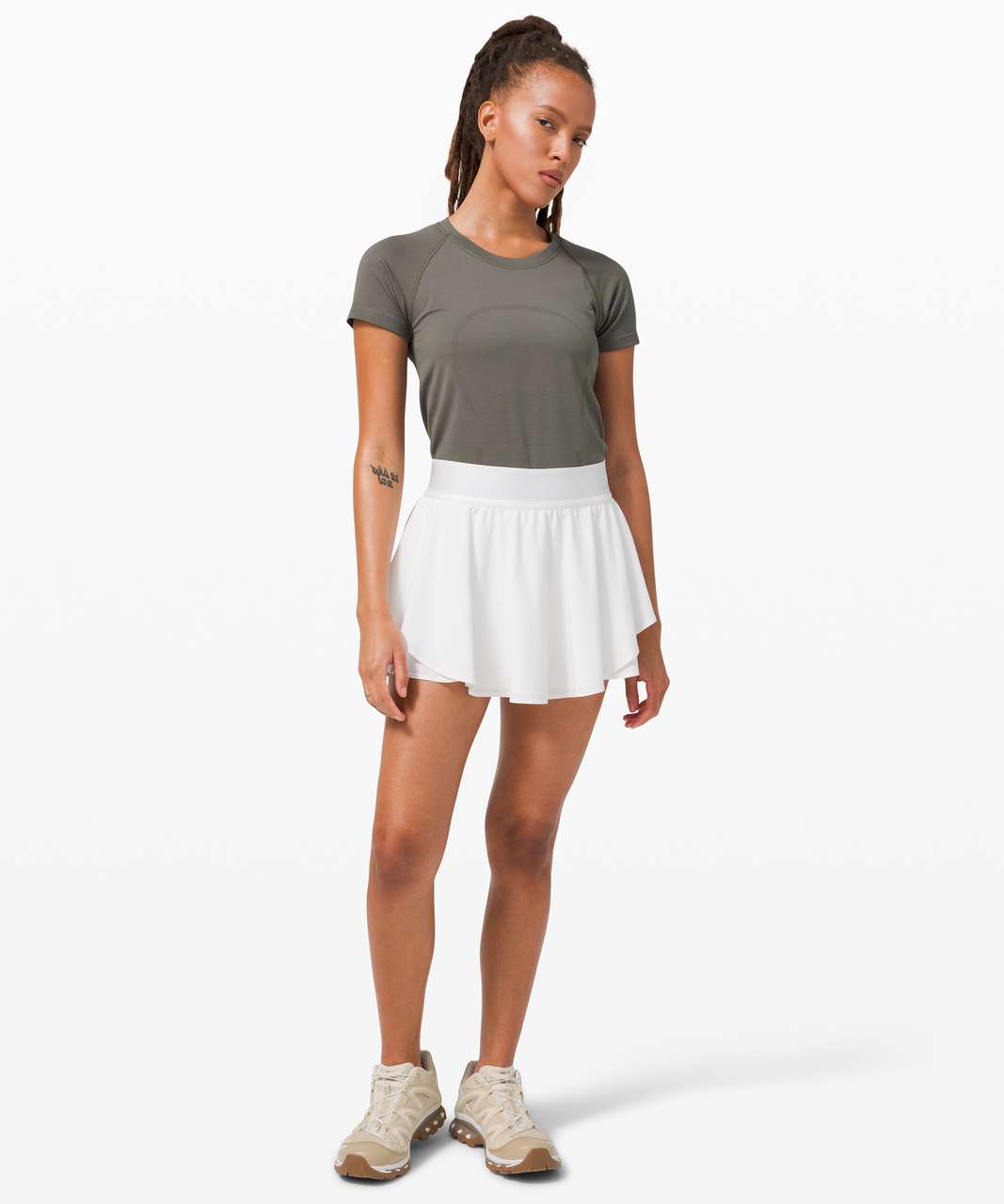 Lululemon Swiftly Tech Short Sleeve 2.0 - Grey Sage / Grey Sage