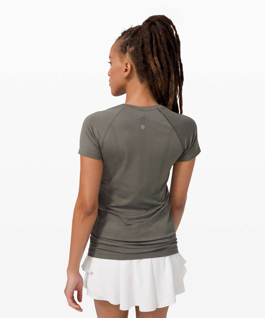 Lululemon Swiftly Tech Short Sleeve 2.0 - Grey Sage / Grey Sage