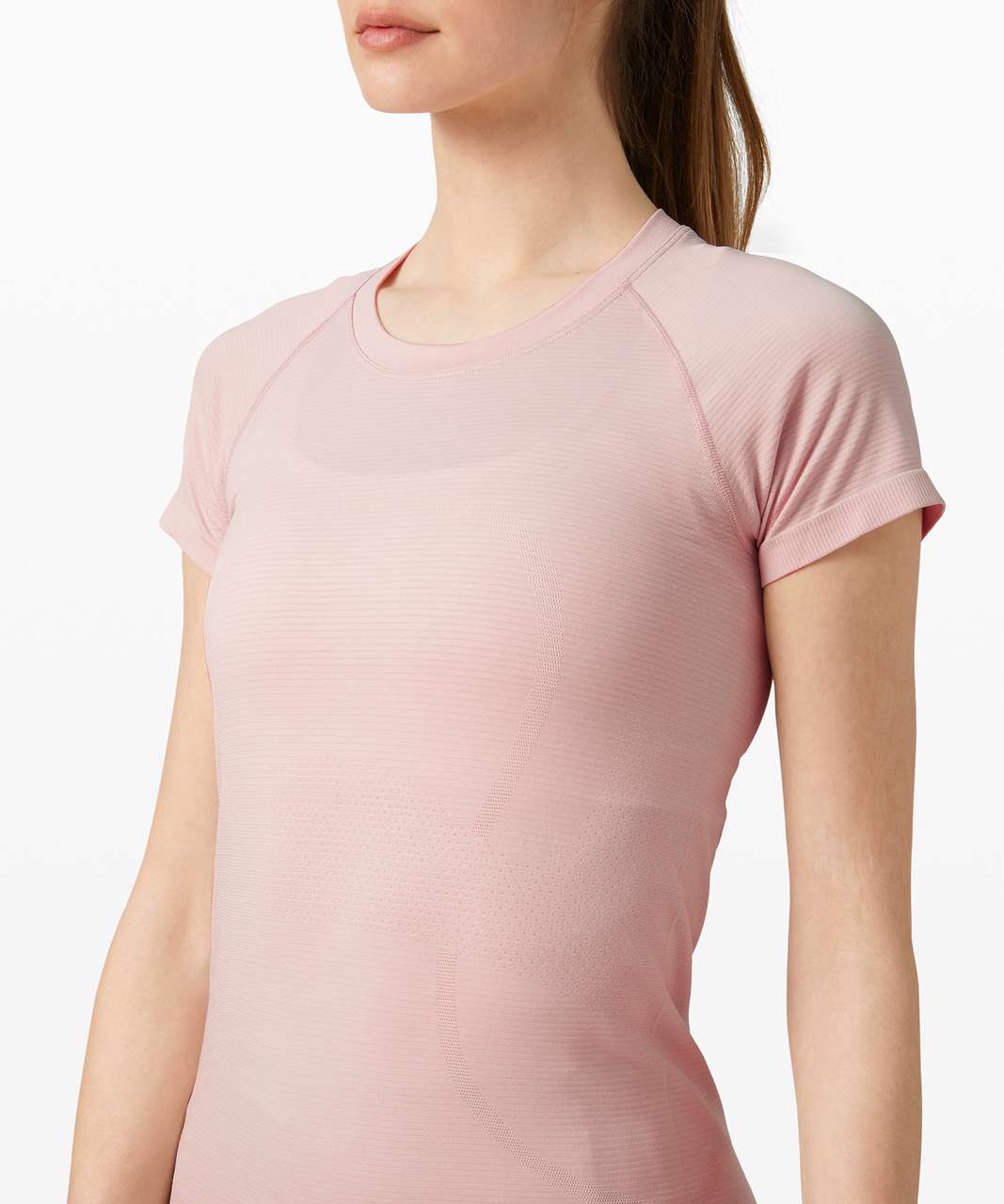 Lululemon Swiftly Tech Short Sleeve 2.0 - Pink Mist / Pink Mist