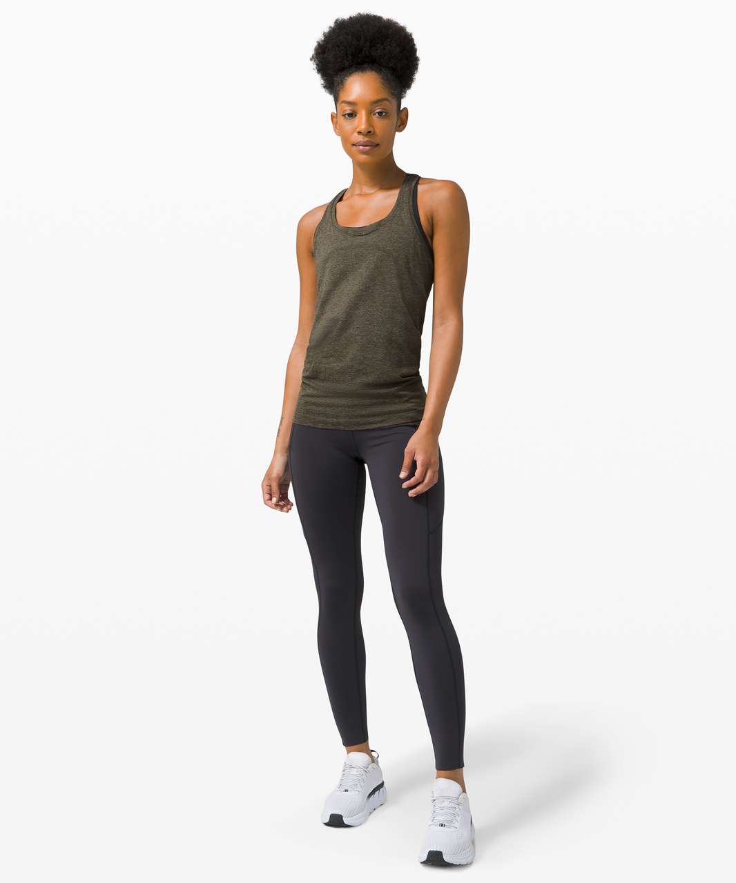 Lululemon Swiftly Tech Racerback 2.0 - Grey Sage / Dark Olive