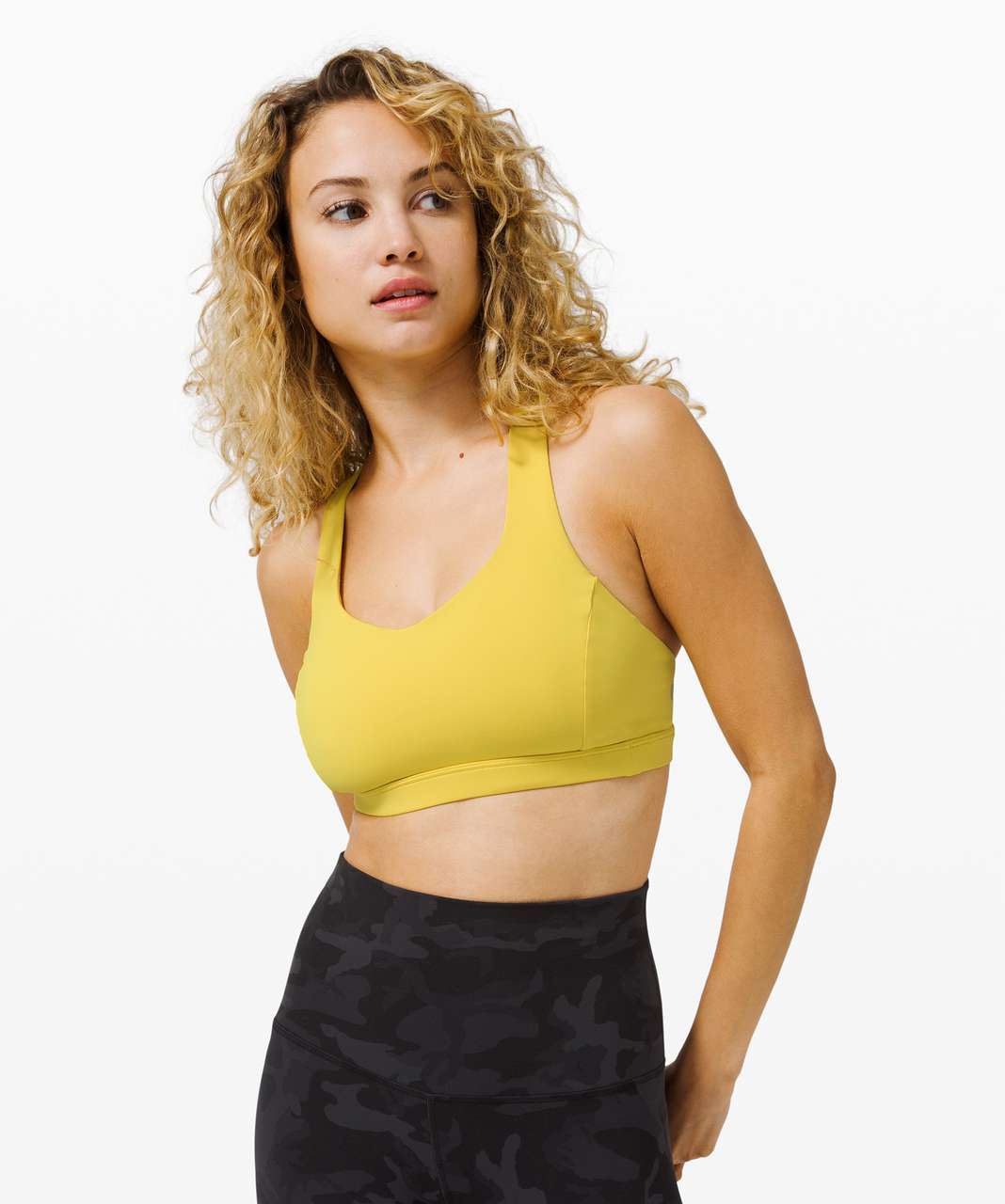 Lululemon Free To Be Serene Bra *Light Support, C/D Cup - Soleil - lulu  fanatics