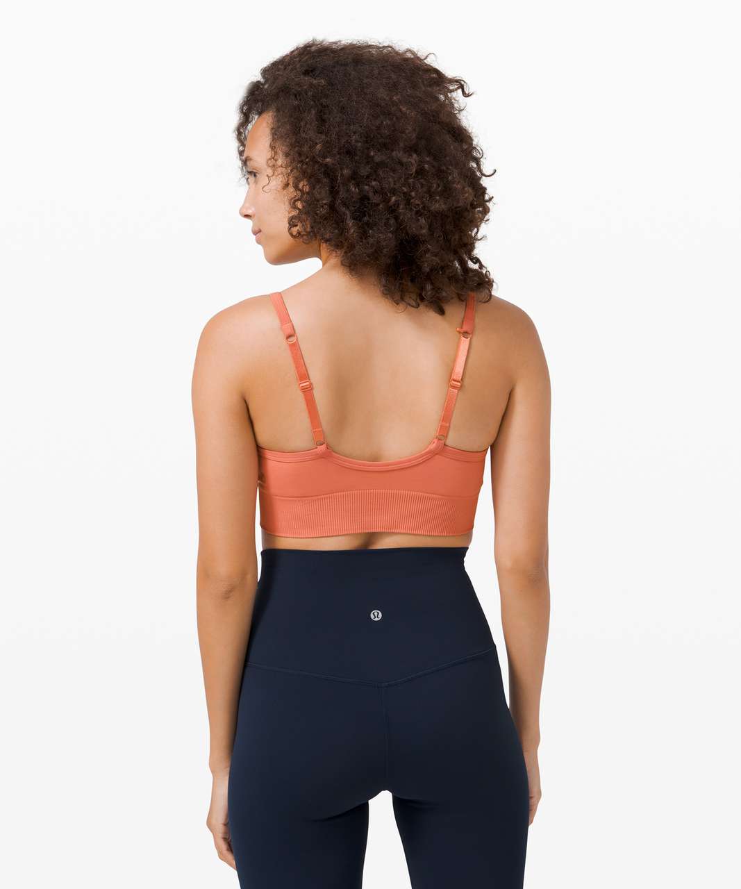 Lululemon Ebb to Street Bra *Light Support, C/D Cup - Rustic Coral