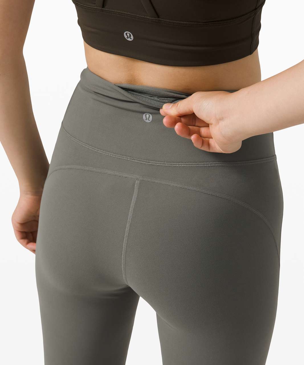 Lululemon Groove Pant Flare *Nulu - Grey Sage - lulu fanatics