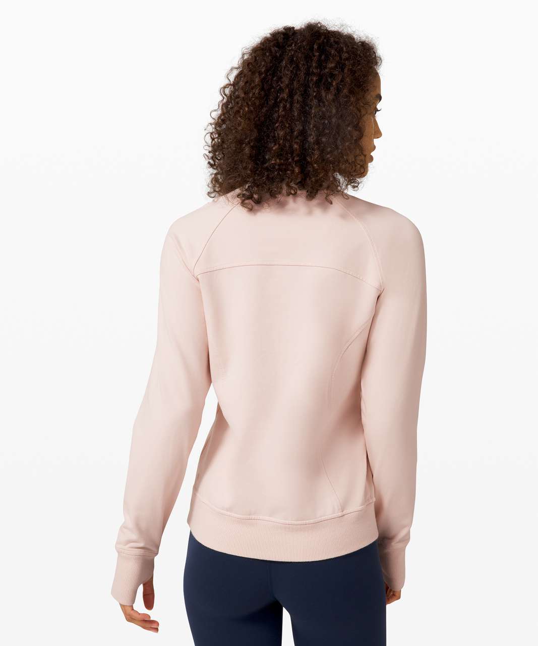 Lululemon Scuba Crew - Silk Rose