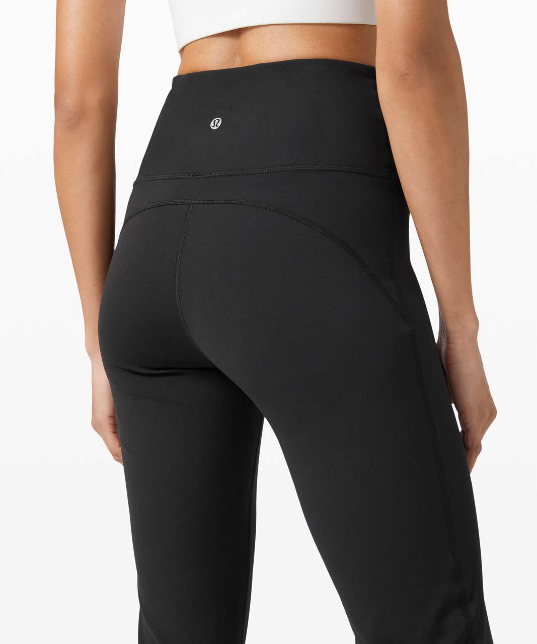 Lululemon Black Flare Leggings Size 6 - $65 (40% Off Retail) - From tori