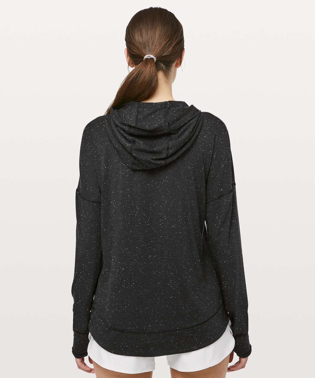 Lululemon Squad Goals Hoodie - Black / White - lulu fanatics