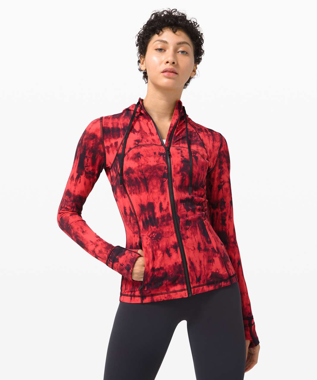 Lululemon Hooded Define Jacket *Nulu - Dark Red - lulu fanatics